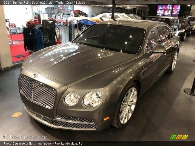 Light Tudor Gray / Beluga 2014 Bentley Flying Spur W12