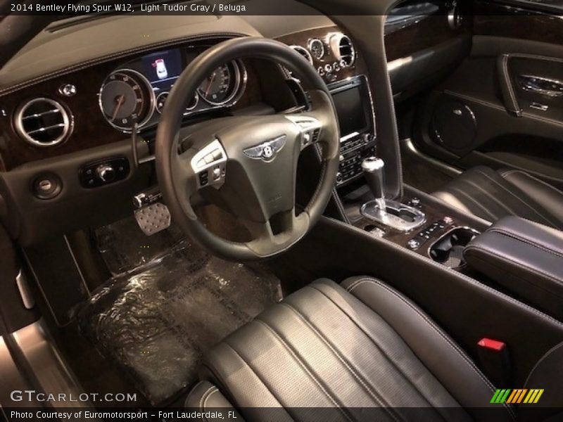 Light Tudor Gray / Beluga 2014 Bentley Flying Spur W12