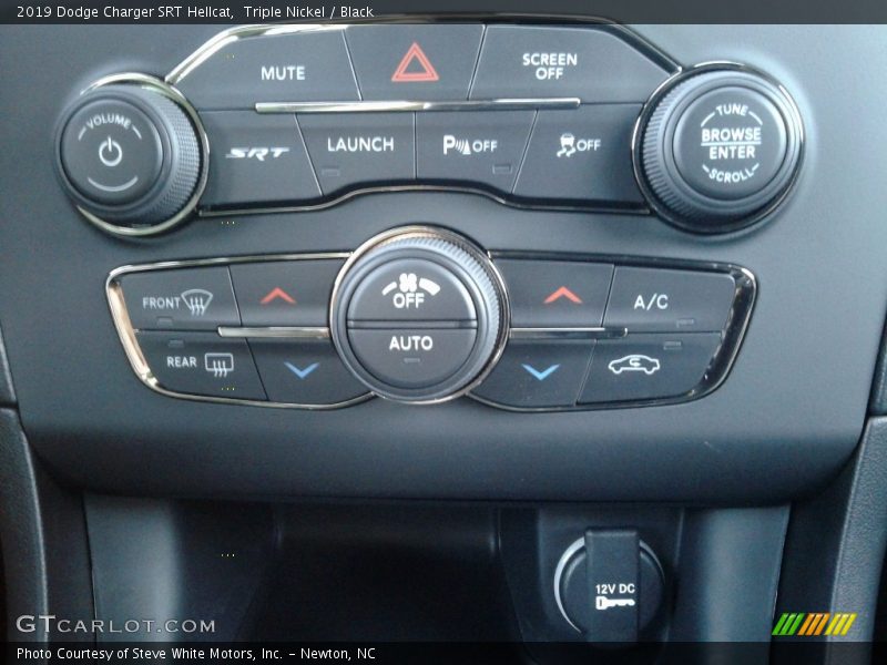 Controls of 2019 Charger SRT Hellcat