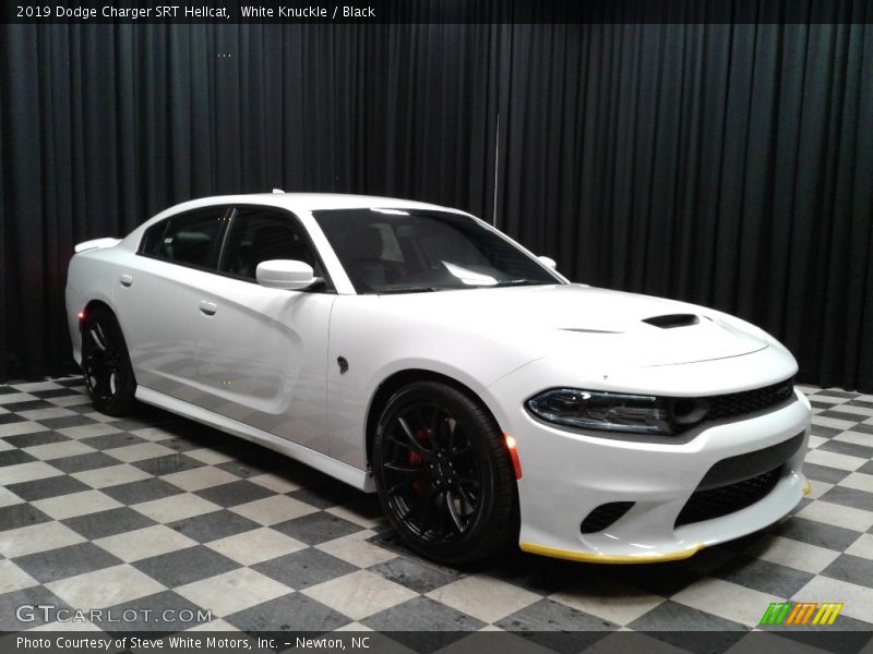 White Knuckle / Black 2019 Dodge Charger SRT Hellcat