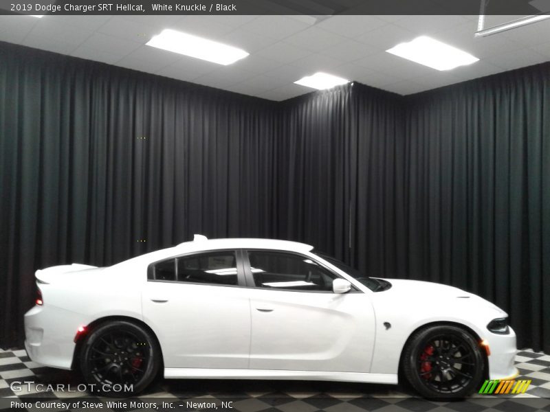 White Knuckle / Black 2019 Dodge Charger SRT Hellcat