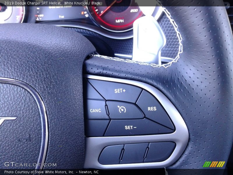 White Knuckle / Black 2019 Dodge Charger SRT Hellcat