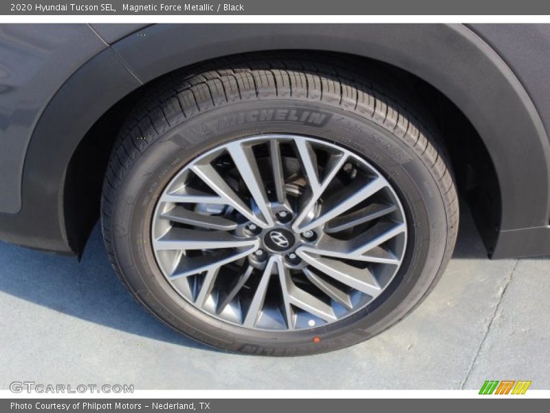 Magnetic Force Metallic / Black 2020 Hyundai Tucson SEL