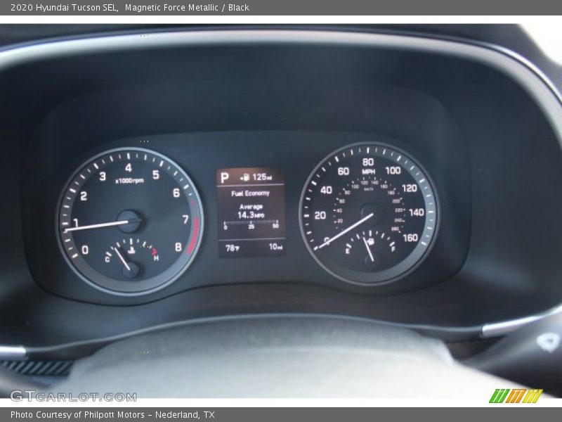 Magnetic Force Metallic / Black 2020 Hyundai Tucson SEL