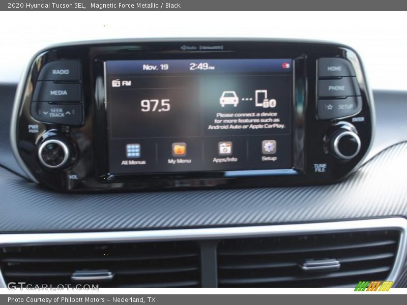 Magnetic Force Metallic / Black 2020 Hyundai Tucson SEL