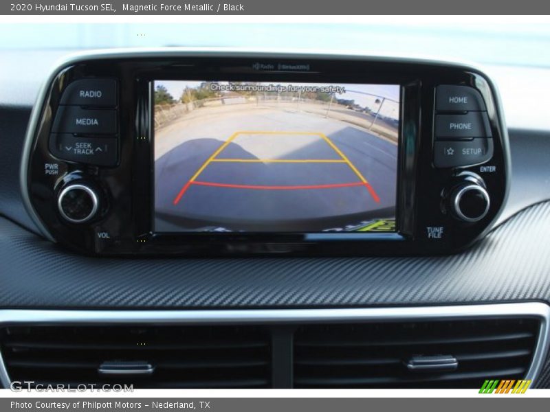 Magnetic Force Metallic / Black 2020 Hyundai Tucson SEL