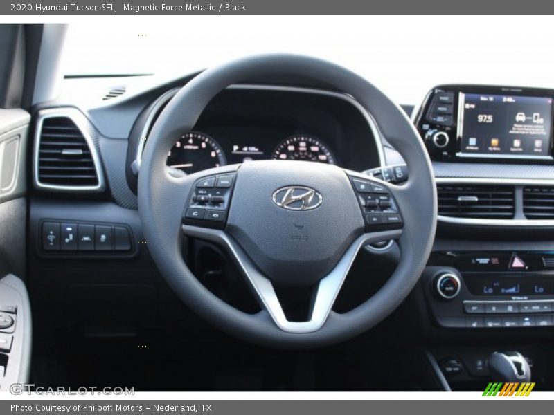 Magnetic Force Metallic / Black 2020 Hyundai Tucson SEL