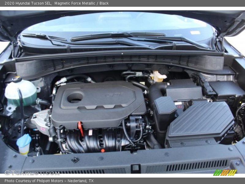 Magnetic Force Metallic / Black 2020 Hyundai Tucson SEL