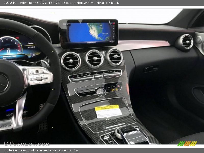 Dashboard of 2020 C AMG 43 4Matic Coupe