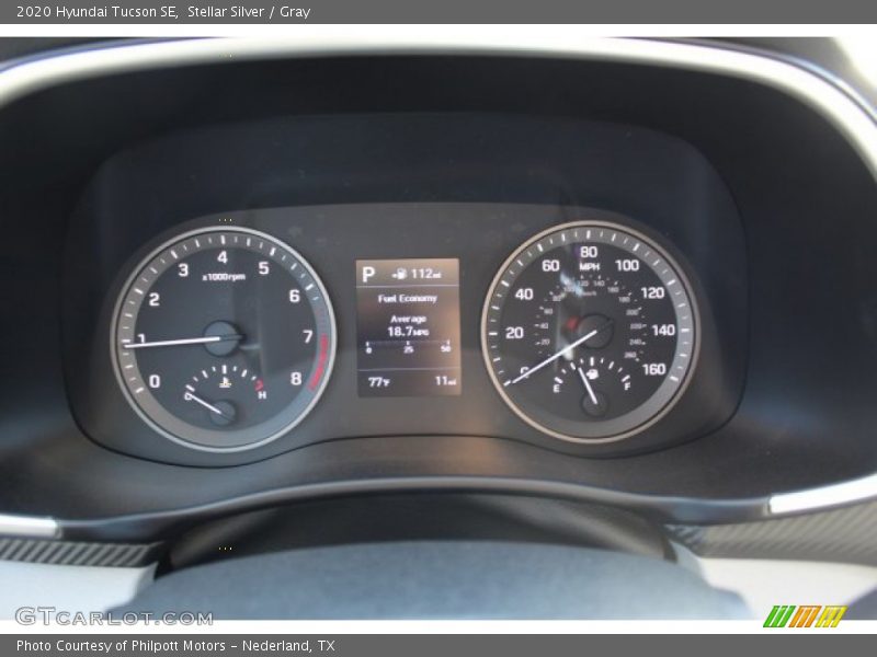Stellar Silver / Gray 2020 Hyundai Tucson SE
