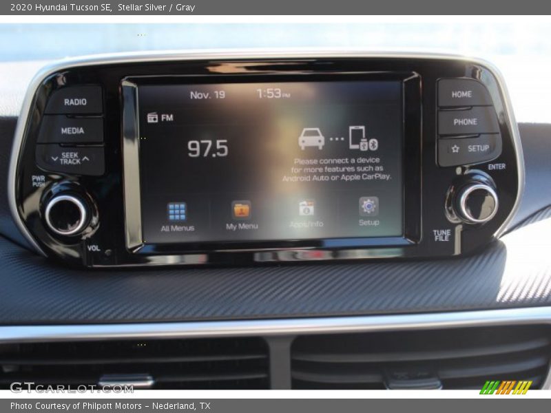 Stellar Silver / Gray 2020 Hyundai Tucson SE