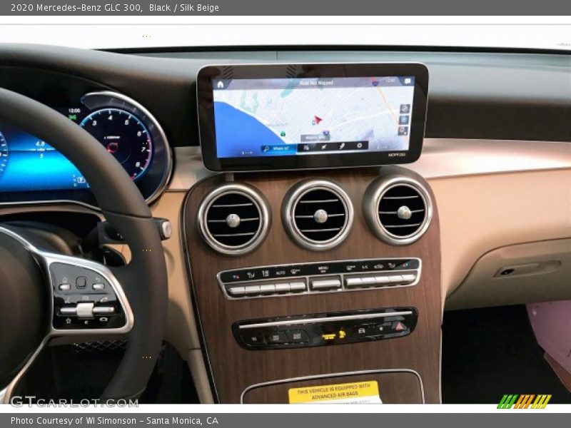 Black / Silk Beige 2020 Mercedes-Benz GLC 300