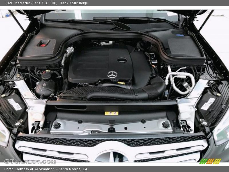 Black / Silk Beige 2020 Mercedes-Benz GLC 300