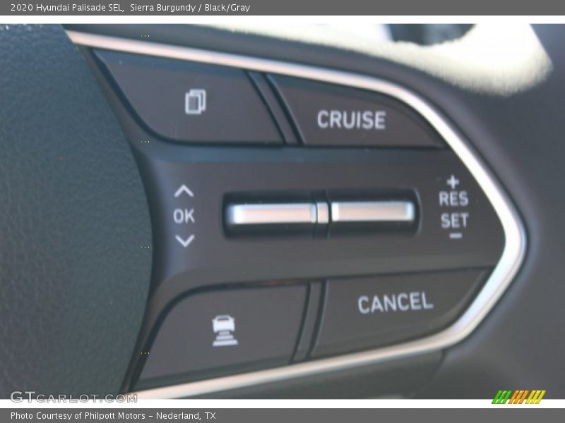 Sierra Burgundy / Black/Gray 2020 Hyundai Palisade SEL