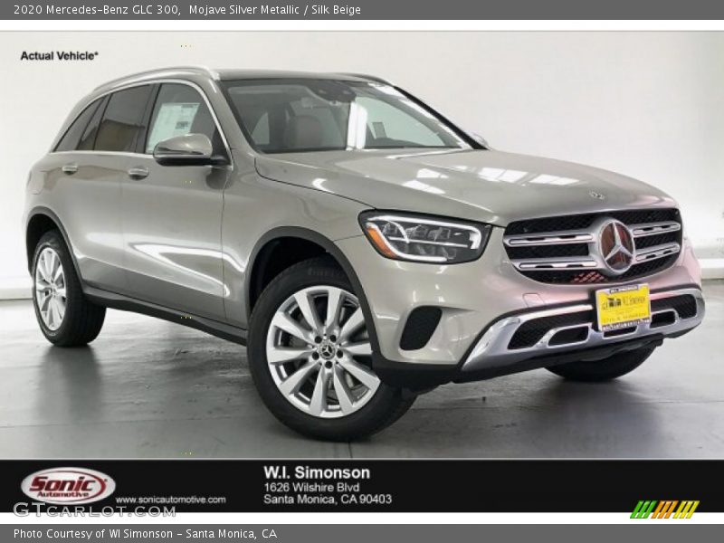 Mojave Silver Metallic / Silk Beige 2020 Mercedes-Benz GLC 300