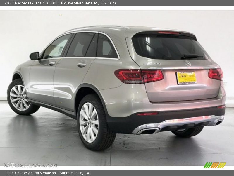 Mojave Silver Metallic / Silk Beige 2020 Mercedes-Benz GLC 300