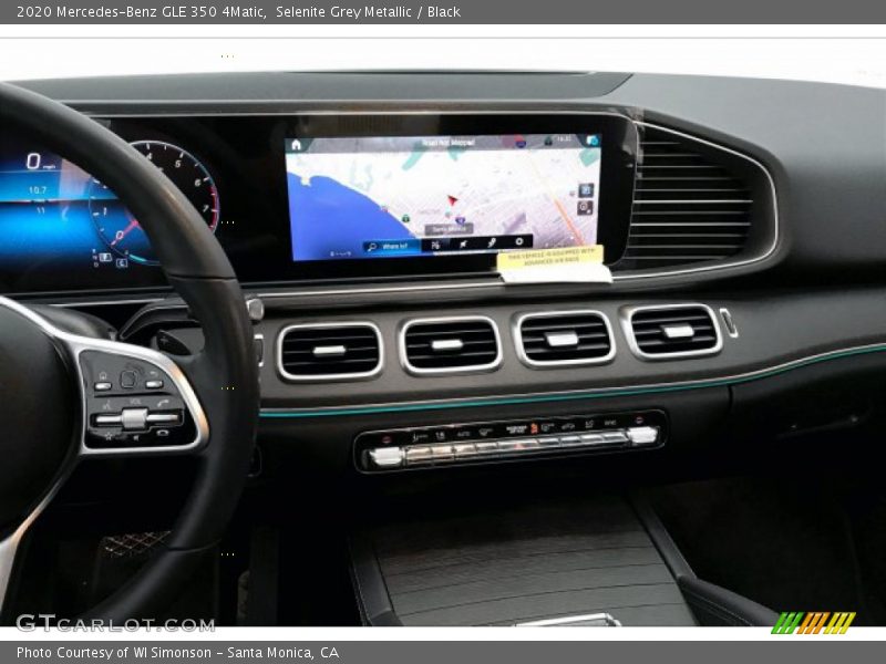 Selenite Grey Metallic / Black 2020 Mercedes-Benz GLE 350 4Matic