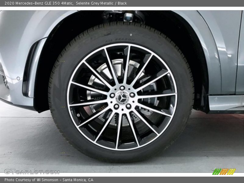 Selenite Grey Metallic / Black 2020 Mercedes-Benz GLE 350 4Matic