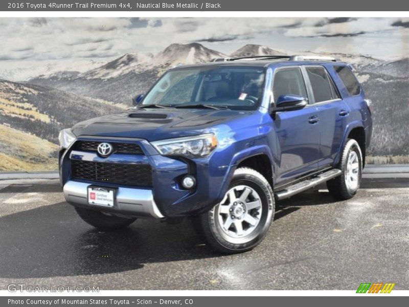  2016 4Runner Trail Premium 4x4 Nautical Blue Metallic