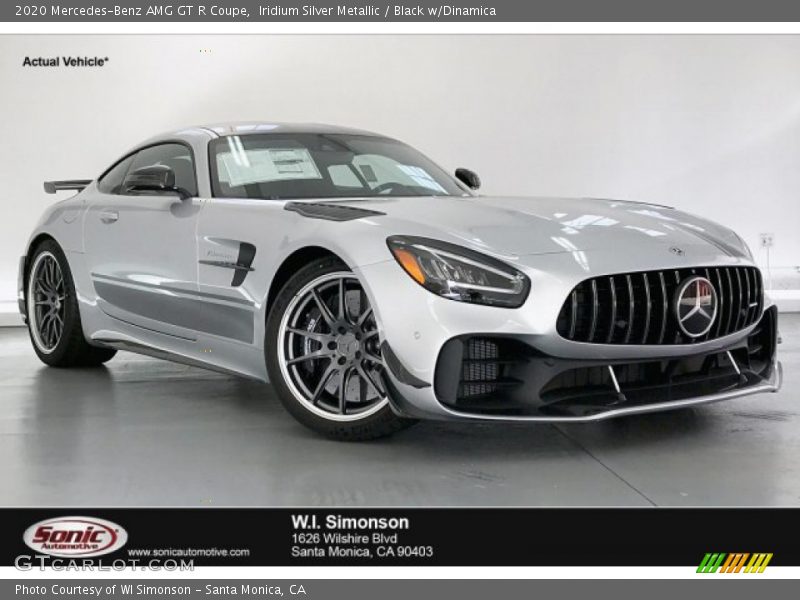 Iridium Silver Metallic / Black w/Dinamica 2020 Mercedes-Benz AMG GT R Coupe