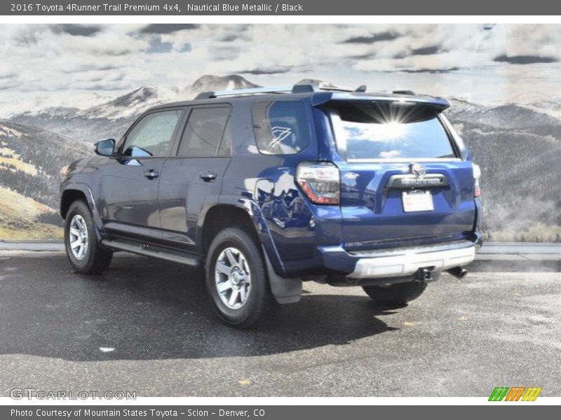 Nautical Blue Metallic / Black 2016 Toyota 4Runner Trail Premium 4x4