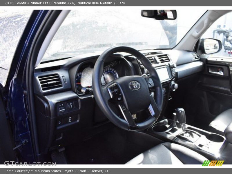 Nautical Blue Metallic / Black 2016 Toyota 4Runner Trail Premium 4x4