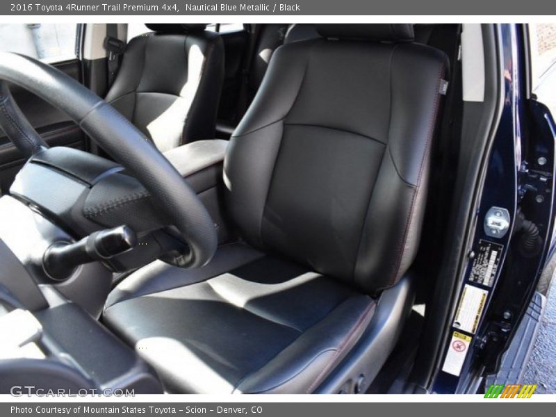 Nautical Blue Metallic / Black 2016 Toyota 4Runner Trail Premium 4x4