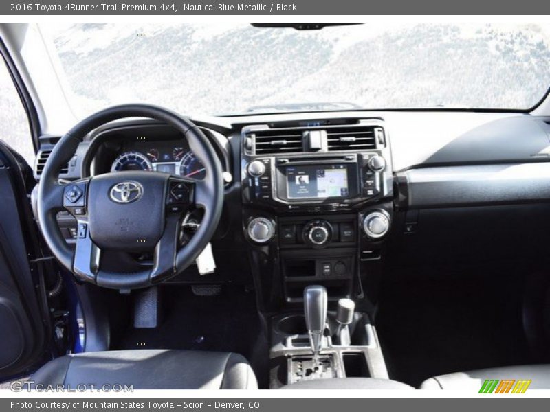 Nautical Blue Metallic / Black 2016 Toyota 4Runner Trail Premium 4x4