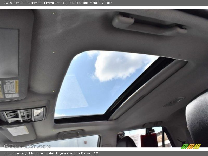 Nautical Blue Metallic / Black 2016 Toyota 4Runner Trail Premium 4x4