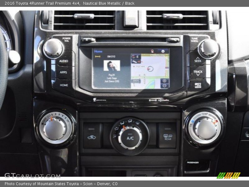 Nautical Blue Metallic / Black 2016 Toyota 4Runner Trail Premium 4x4