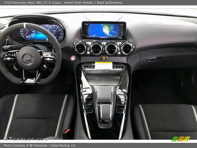 Dashboard of 2020 AMG GT R Coupe