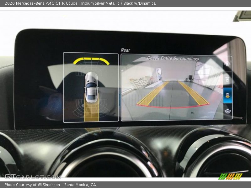 Iridium Silver Metallic / Black w/Dinamica 2020 Mercedes-Benz AMG GT R Coupe