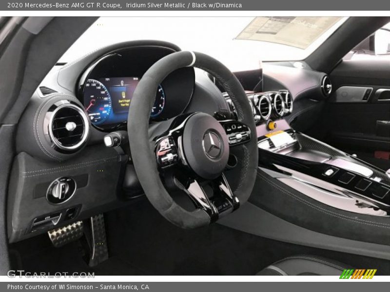 Iridium Silver Metallic / Black w/Dinamica 2020 Mercedes-Benz AMG GT R Coupe