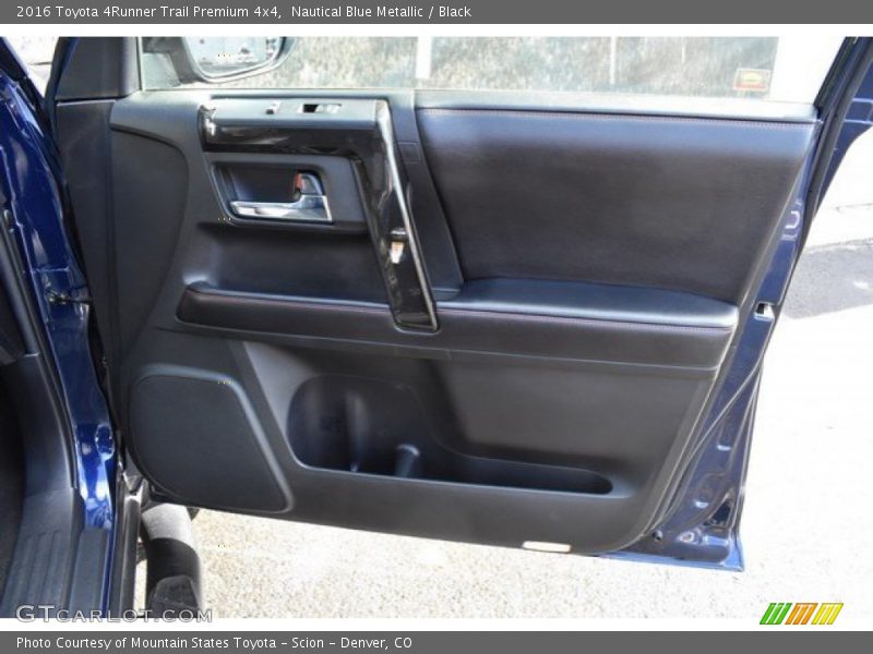 Nautical Blue Metallic / Black 2016 Toyota 4Runner Trail Premium 4x4