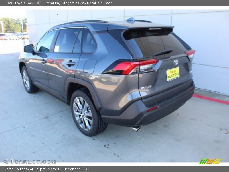 Magnetic Gray Metallic / Black 2020 Toyota RAV4 XLE Premium