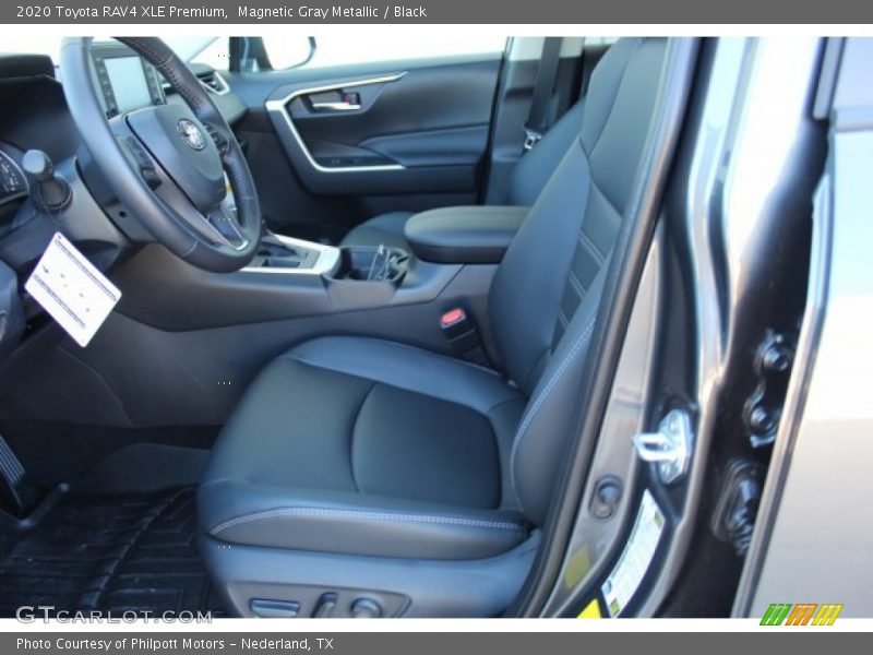 Magnetic Gray Metallic / Black 2020 Toyota RAV4 XLE Premium