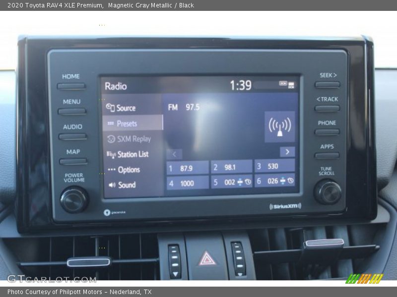 Magnetic Gray Metallic / Black 2020 Toyota RAV4 XLE Premium