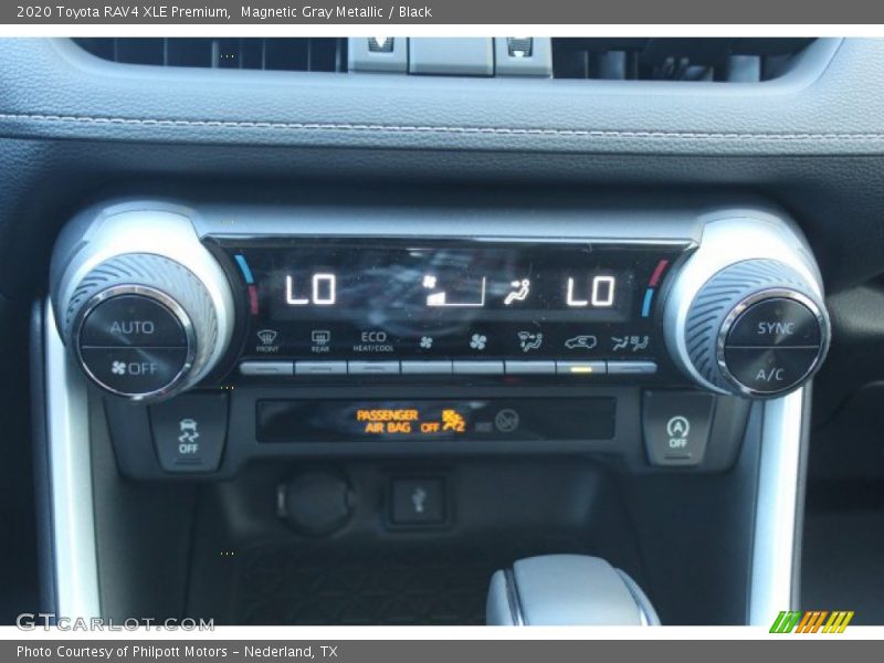 Magnetic Gray Metallic / Black 2020 Toyota RAV4 XLE Premium