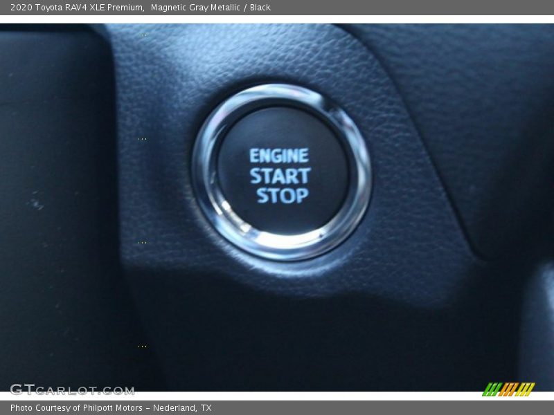 Magnetic Gray Metallic / Black 2020 Toyota RAV4 XLE Premium