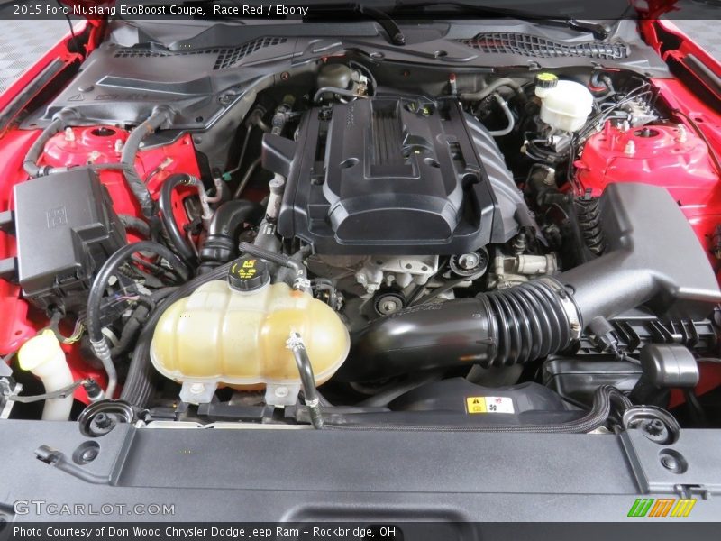 Race Red / Ebony 2015 Ford Mustang EcoBoost Coupe