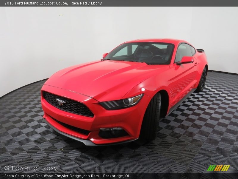 Race Red / Ebony 2015 Ford Mustang EcoBoost Coupe
