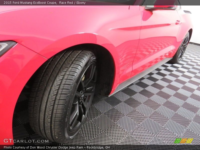 Race Red / Ebony 2015 Ford Mustang EcoBoost Coupe