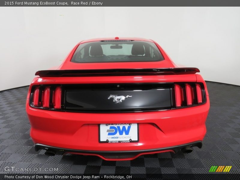 Race Red / Ebony 2015 Ford Mustang EcoBoost Coupe