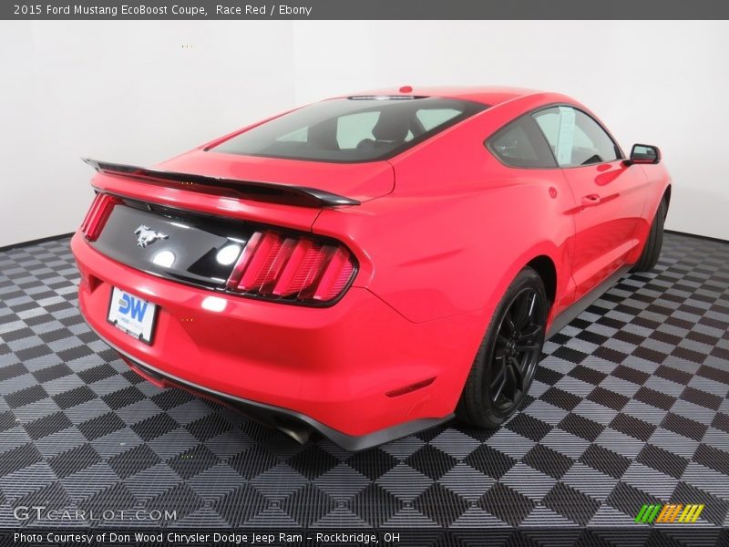 Race Red / Ebony 2015 Ford Mustang EcoBoost Coupe