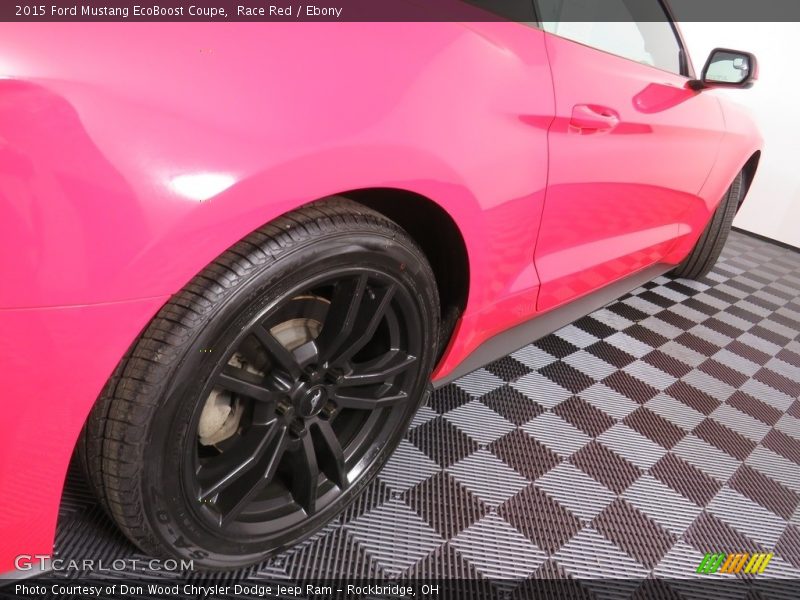 Race Red / Ebony 2015 Ford Mustang EcoBoost Coupe
