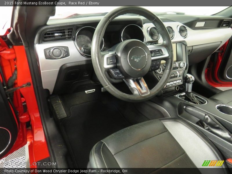 Race Red / Ebony 2015 Ford Mustang EcoBoost Coupe