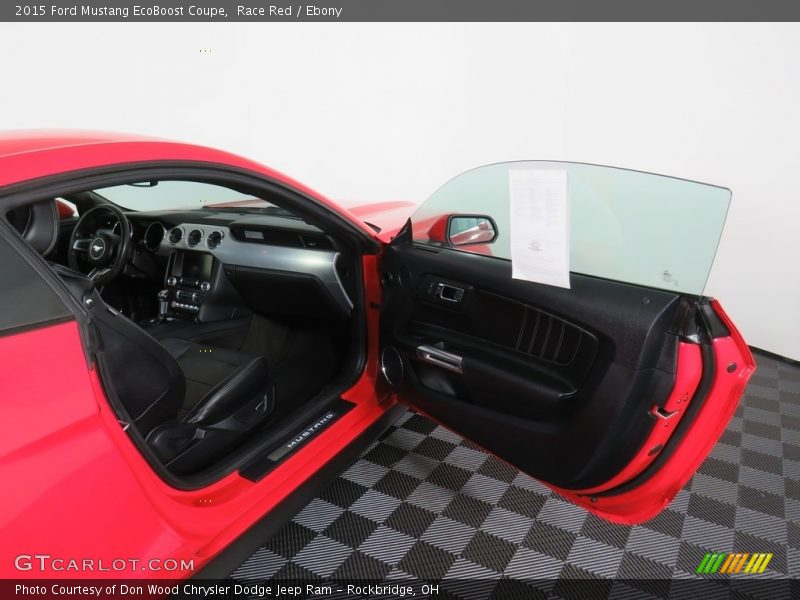 Race Red / Ebony 2015 Ford Mustang EcoBoost Coupe
