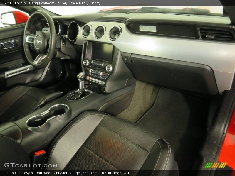 Race Red / Ebony 2015 Ford Mustang EcoBoost Coupe
