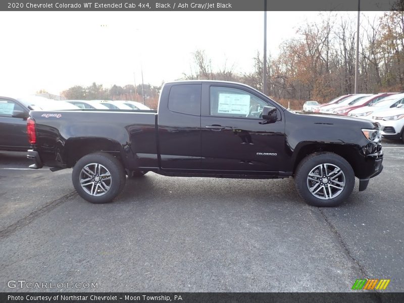 Black / Ash Gray/Jet Black 2020 Chevrolet Colorado WT Extended Cab 4x4