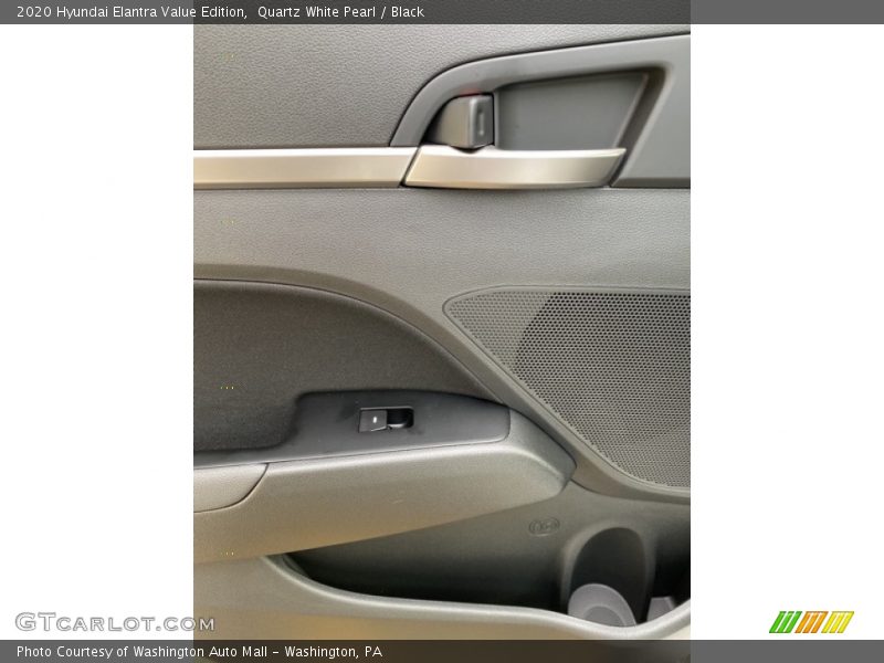 Quartz White Pearl / Black 2020 Hyundai Elantra Value Edition